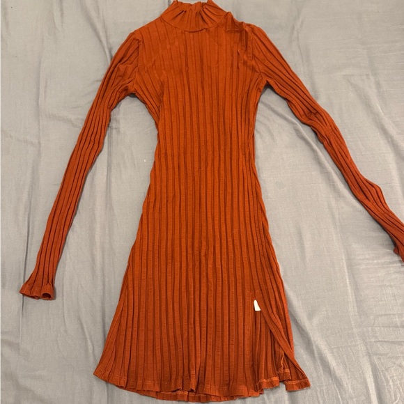 Reformation Libra Rib Knit Mini Dress - Picture 3 of 4